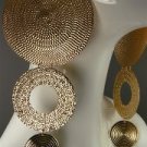 Gold Disc Earring