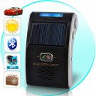 Solar Powered Hands-Free Bluetooth Car Kit with Caller ID (MP3, FM Transmitter)
