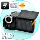 Solar Camcorder with Dual Charging Panels (720P HD)