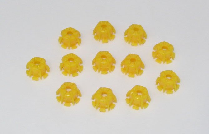BMW Fuel Injector Pintle Caps 3mm hole - 12 / Injector Plastic end cap