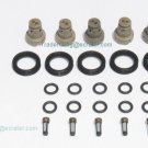 Toyota 3.4L V6 Fuel Injector Service kit - o-rings Seals Filters Pintle caps 5VZFE Toyota 3.4L V6 Fuel Injector Service kit - o-rings Seals Filters Pintle caps 5VZFE