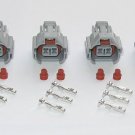 (6) NIPPON DENSO FUEL INJECTOR CONNECTOR KITS - TOYOTA