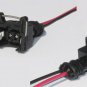 (6) EV1 Fuel Injector connectors with pigtail Bosch - BMW Volvo VW Porsche Nissan GM Delphi OBD1