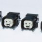 Set of 4 EV1 to EV6 USCAR & EV14 Fuel Injector Connector Adapters - Bosch