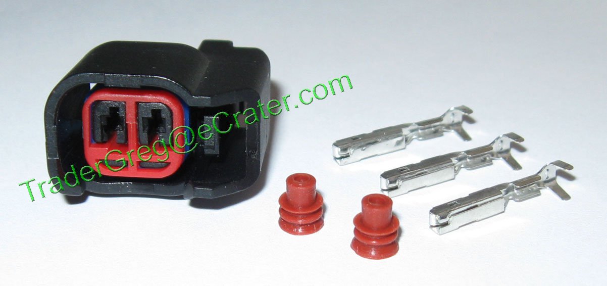 Set of 8 EV6 EV14 Fuel Injector Connectors Bosch Chevy LS2 LS3 Ford