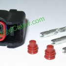 Set of 8 EV6 EV14 Fuel Injector Connectors Bosch Chevy LS2 LS3 Ford Dodge GM Nissan