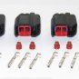 Set of 8 EV6 EV14 Fuel Injector Connectors Bosch Chevy LS2 LS3 Ford Dodge GM Nissan