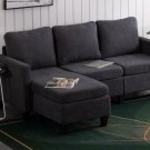 New Grey Sofa Sectional, comfy, FREE SHIPPING LOWER 48