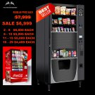 Combo Refrigerated Vendor machine deal