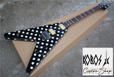 Rhoads V Guitar with set neck  the good one