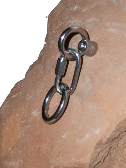 1/2" Ring Anchor Stainless Steel 1.5" ring 31.1kN