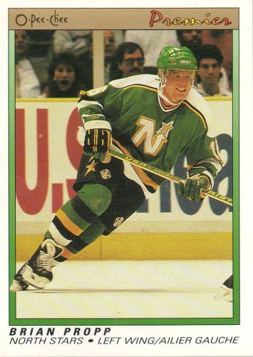 1990-91 O-Pee-Chee Premier #92 - Brian Propp - Minnesota North Stars
