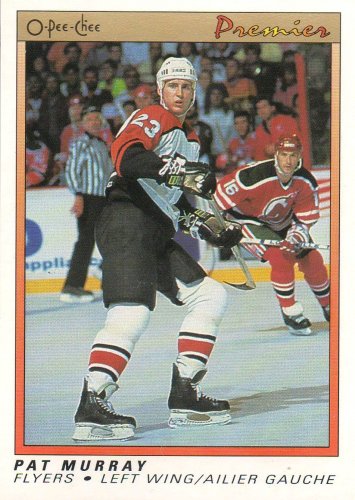 1990-91 O-Pee-Chee Premier #79 - Pat Murray RC - Philadelphia Flyers