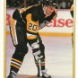 1990-91 O-Pee-Chee Premier #60 - Jamie Leach RC - Boston Bruins