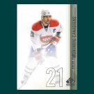 2010-11 UD SP Authentic # 139 - Brian Gionta - Montreal Canadiens
