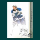 2010-11 UD SP Authentic # 101 - David Backes - St Louis Blues