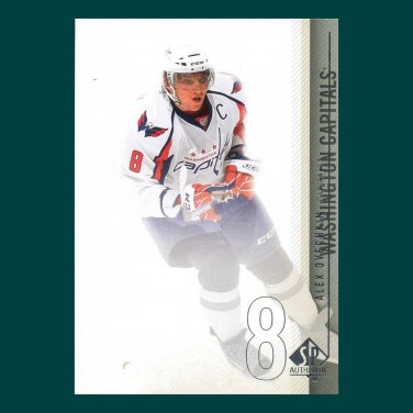 2010-11 UD SP Authentic # 31 - Alexander Ovechkin - Washington Capitals
