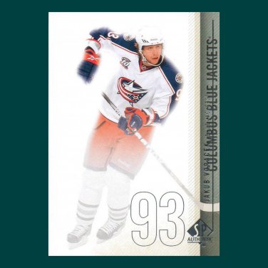 2010-11 UD SP Authentic # 25 - Jakub Voracek - Columbus Blue Jackets