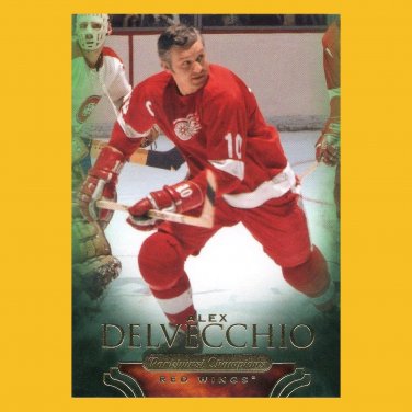 2011-12 UD Parkhurst Champions # 50 - Alex Delvecchio - Detroit Red Wings