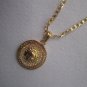 Free Shipping Iced Out Bling Medusa Pendants with Franco Chain Hip Hop Necklace 24inch
