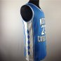 Michael Jordan 23 North Carolina Basketball Lightblue Sewn Jersey Size S-2XL