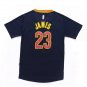 Cleveland Cavaliers 23 LeBron James Navy Basketball Sewn Jersey S-2XL