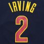 Cleveland Cavaliers 2 Kyrie Irving Navy Basketball Sewn Jersey S-2XL