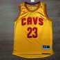 Cleveland Cavaliers 23 LeBron James Yellow Basketball Sewn Jersey S-2XL