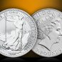 2012 Brilliant Uncirculated Britannia 1 Ounce Silver Bullion