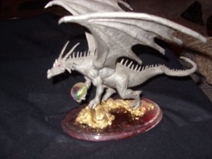 Large Limited Edition Collectible Pewter Dragon ON SALE