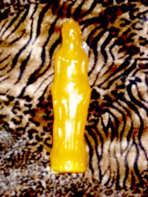 Yellow Female Figure Candles