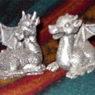 Silver Baby Dragon Couple