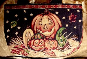 Autumn Pumpkins Tote Bag