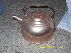 Vintage Copper Teapot