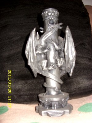 Collectible Dragon Candle Holder