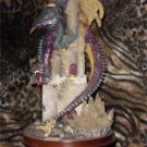 Castle Guarded by Dragon sculpture