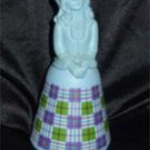 Avon Fashion Cotillion Girl with Plaid Skirt, (Full)