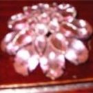 Vintage Pink Ice Brooch/Pin Costume Jewelry