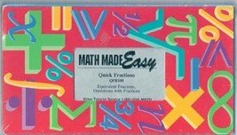 Math Made Easy: Quick Fractions QFR100 (VHS)