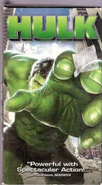 Hulk (VHS Movie)