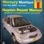 Haynes Ford Contour & Mercury Mystique, Repair Manual 1995-2000