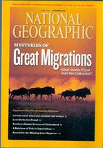 National Geographic, November  2010 (Great Migrations)