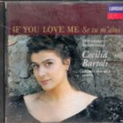 If You Love Me (Se tu m ami) by Cecilia Bartoli (Music CD)