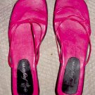 Ladies Real red Sandals by fanfare, Size 9 M