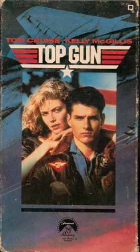 Top Gun (VHS) starring Tom Cruise, Kelly McGillis, 1987