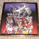 Transformers Metal Framed Wall Plaque