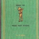 When we Were Very Young by A A Milne, 1961