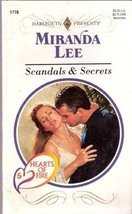 Scandals & Secrets by Miranda Lee (Harlequin Romance)