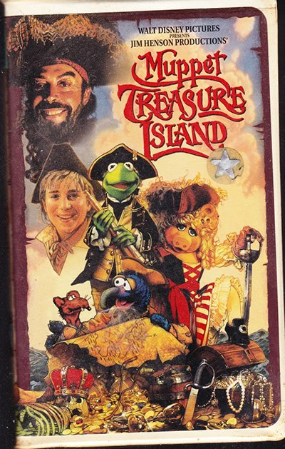 Muppets Treasure Island (VHS Movie) walt Disney