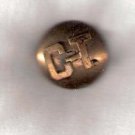 Brass Military Collar Pin, pre 1936